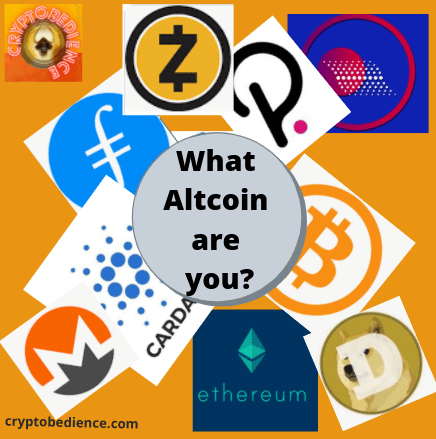 What altcoin are you personality test